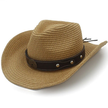 chapeau en paille façon western